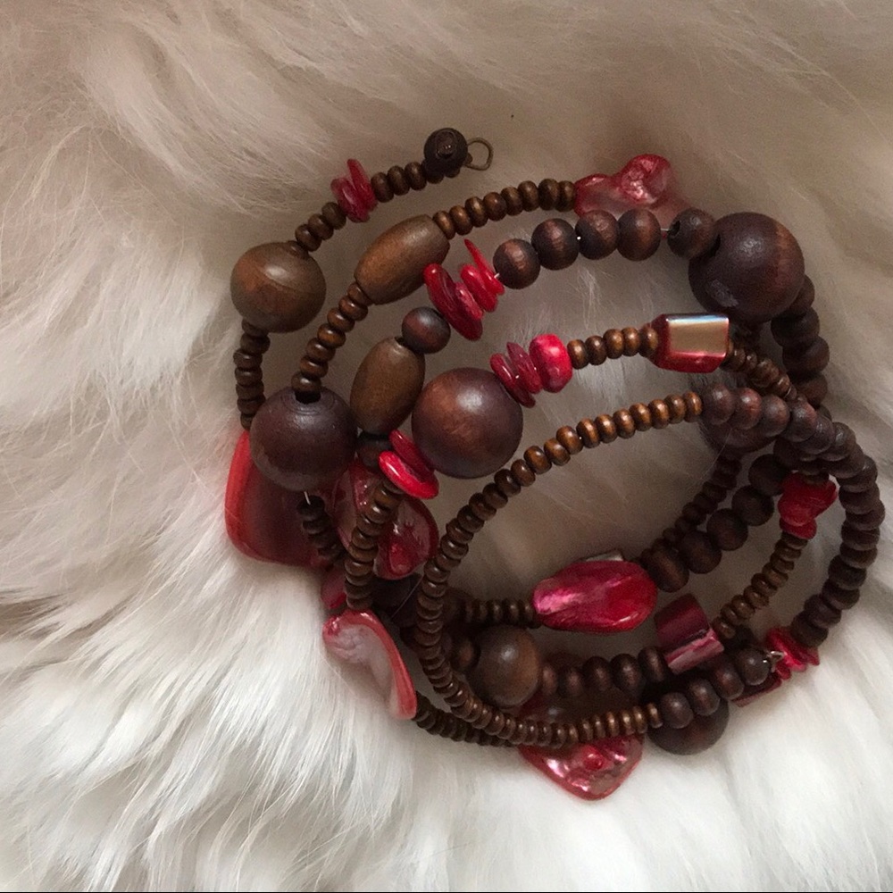 Stacked Beaded Bracelet